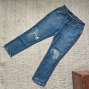 J. Crew Broken in Boyfriend Jeans